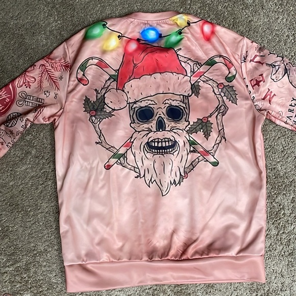 Ugly Christmas Sweater Thug Tattoos - Picture 2 of 5